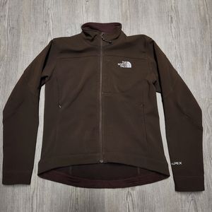 The North Face Apex Jacket Coat Brown Small